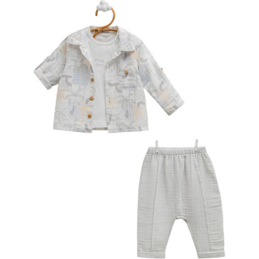 Set shirt+tank top+pants, series FREE BOY. (Ready)