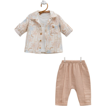 Set shirt+tank top+pants, series FREE BOY. (Ready)