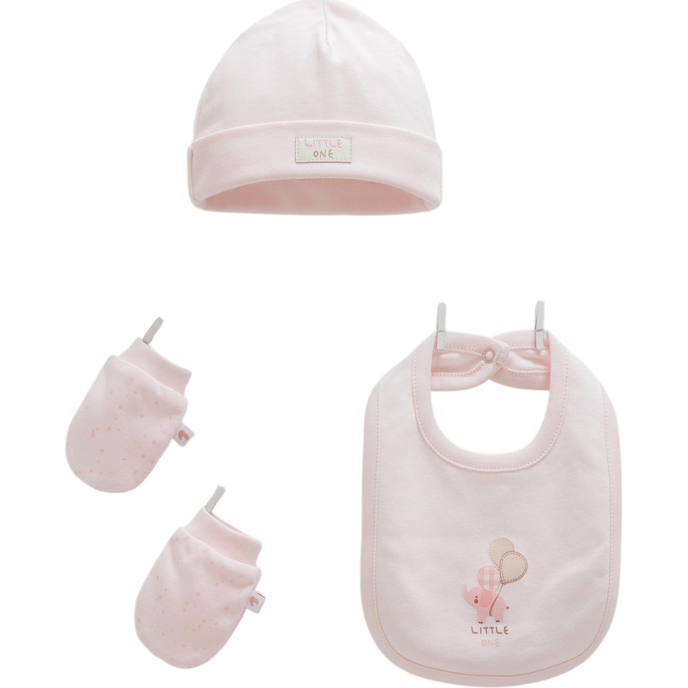 Hat+Bib+Gloves, series SOFT COLOUR