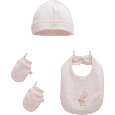 Hat+Bib+Gloves, series SOFT COLOUR
