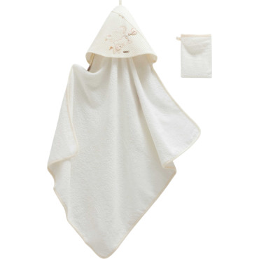 Towel+washcloth, series SOFT COLOUR