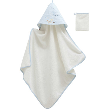 Towel+washcloth, series SOFT COLOUR