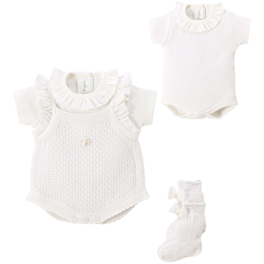 Set overalls+body+socks