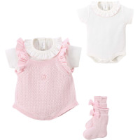 Set overalls+body+socks