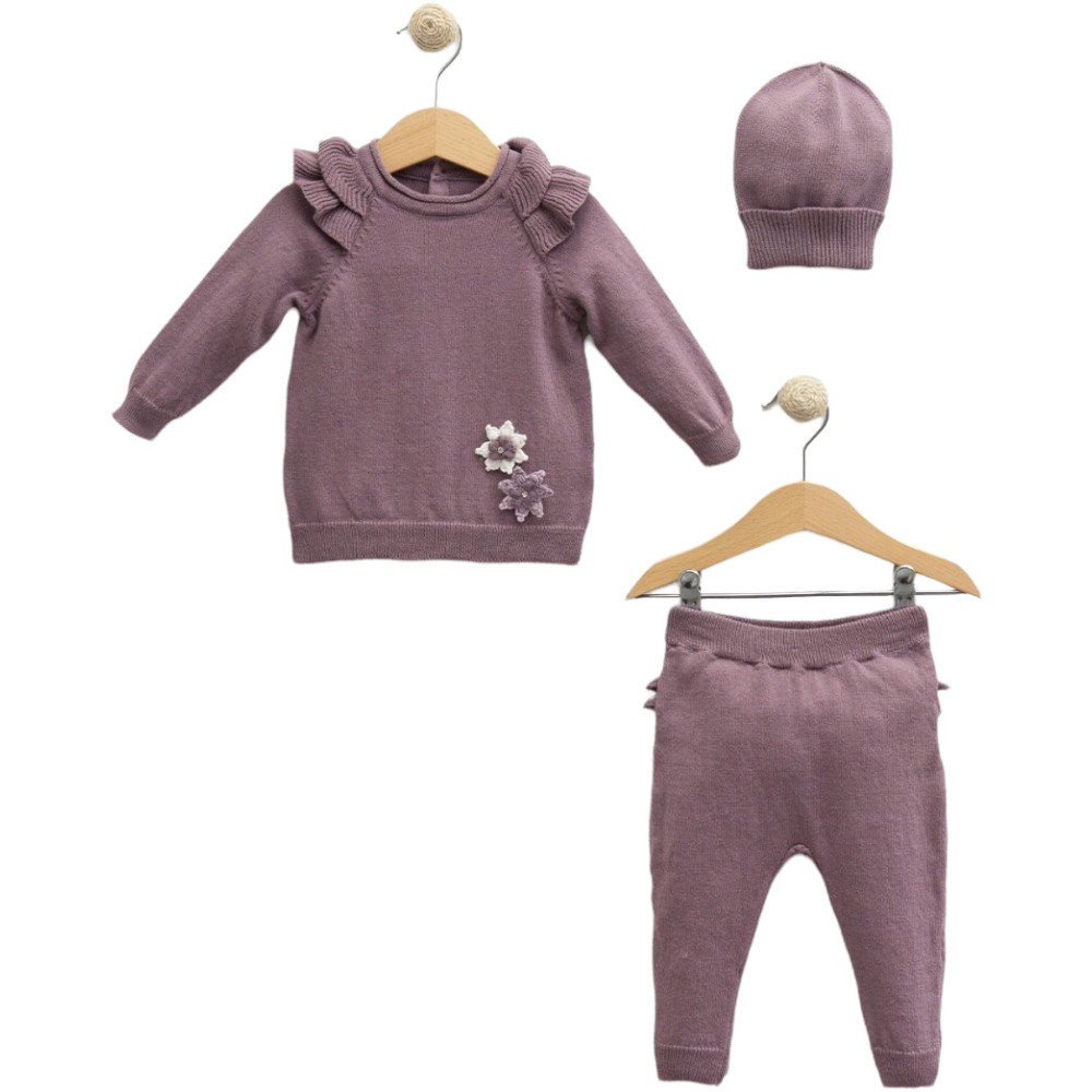 Set sweater+pants+hat