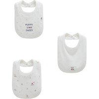 Bibs set 3pcs (pack of 4 sets), series FAMILY STAR