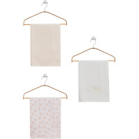 Muslin blankets set 2pcs, series ONLY FLOWERS