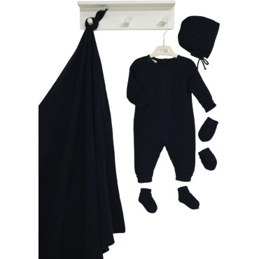 Set 5 items. Fine knitwear