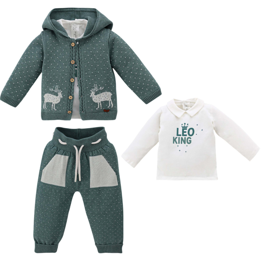 Set sweater+sweater+pants