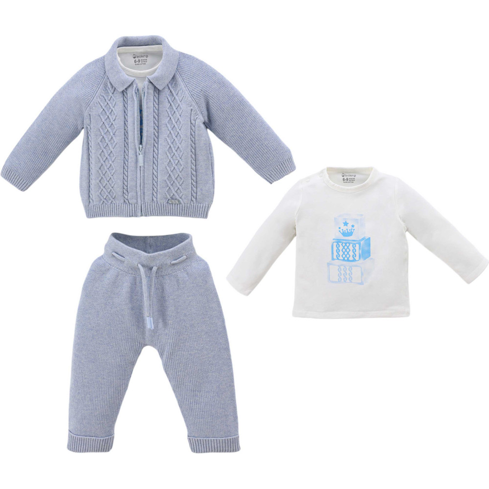 Set sweater+sweater+pants
