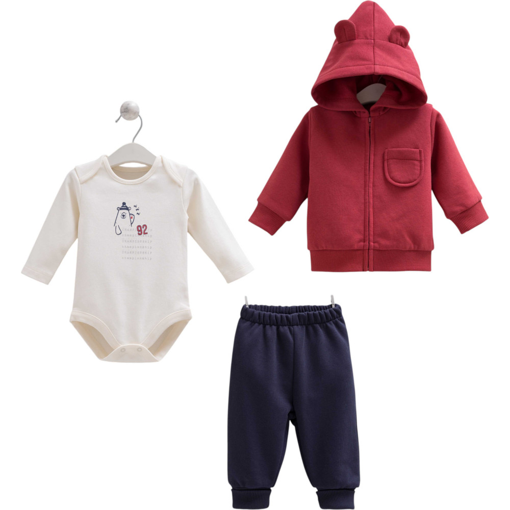 Set: Sweatshirt + Bodysuit + Pants, BASIC UNI Series