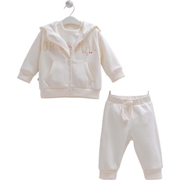 Sweatshirt + Sweatshirt + Pants Set, BASIC GIRL Series