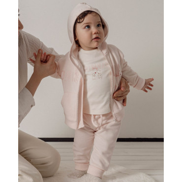 Sweatshirt + Sweatshirt + Pants Set, BASIC GIRL Series