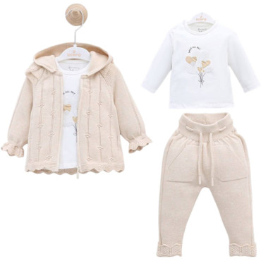 Set sweater+sweater+pants