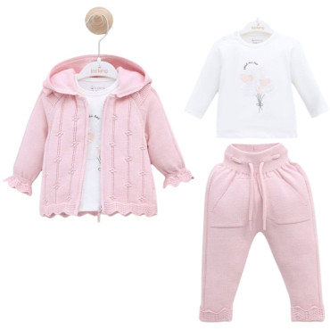 Set sweater+sweater+pants