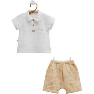 Set T-shirt+shorts, series FREE BOY. (Ready)