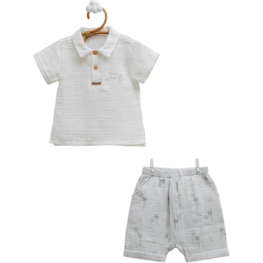 Set T-shirt+shorts, series FREE BOY. (Ready)