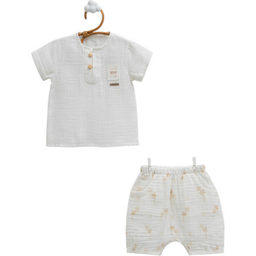 Set T-shirt+shorts, series FREE BOY. (Ready)