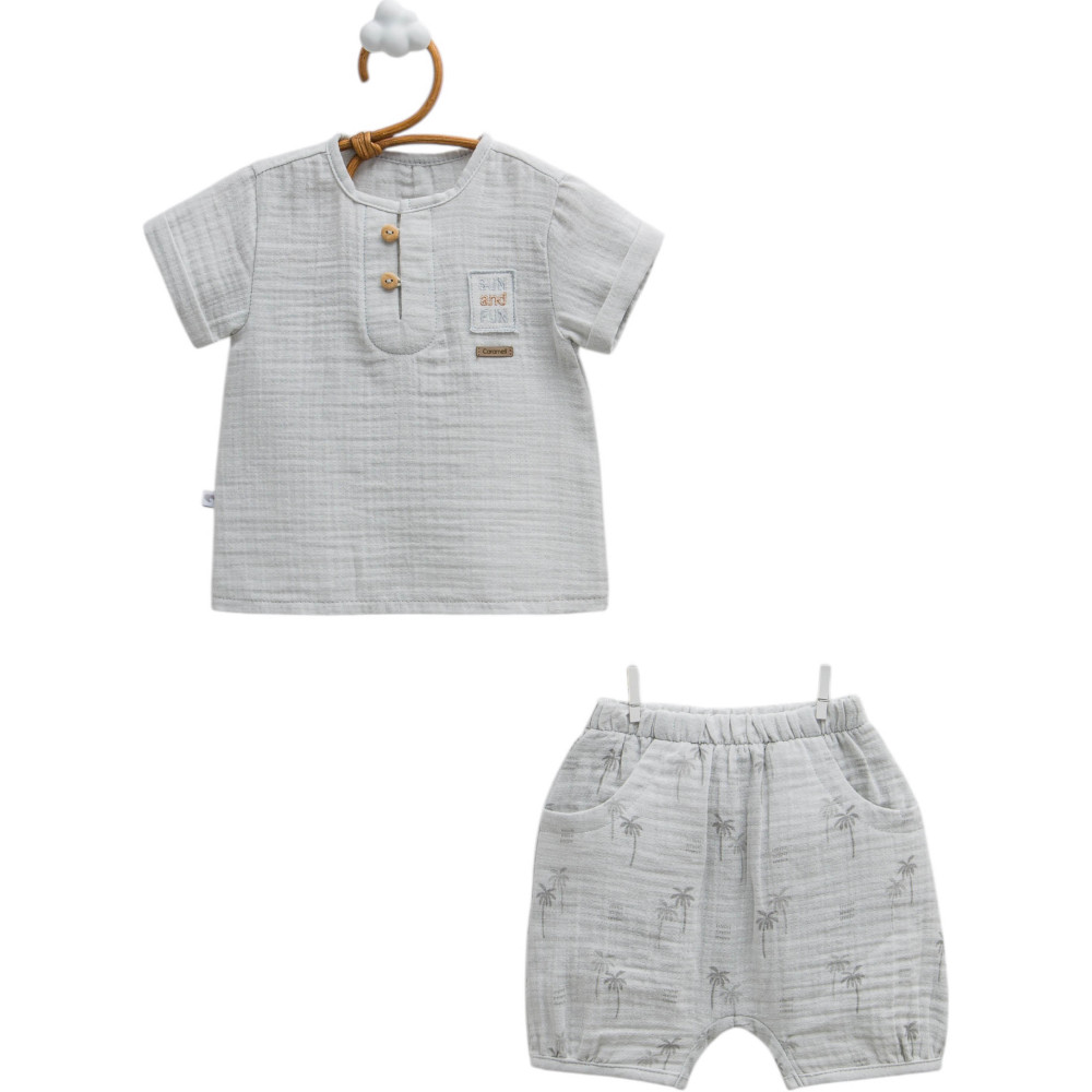 Set T-shirt+shorts, series FREE BOY. (Ready)