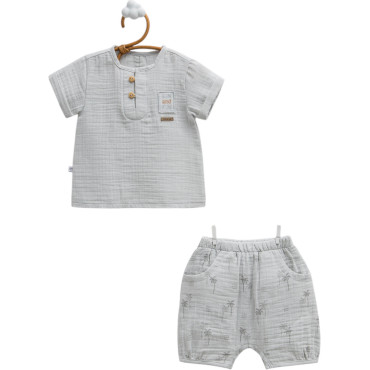 Set T-shirt+shorts, series FREE BOY. (Ready)