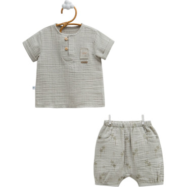 Set T-shirt+shorts, series FREE BOY. (Ready)