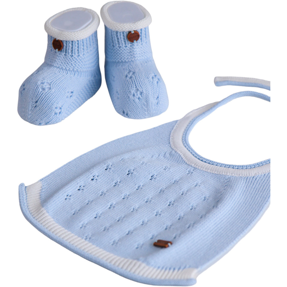 Set bib+booties