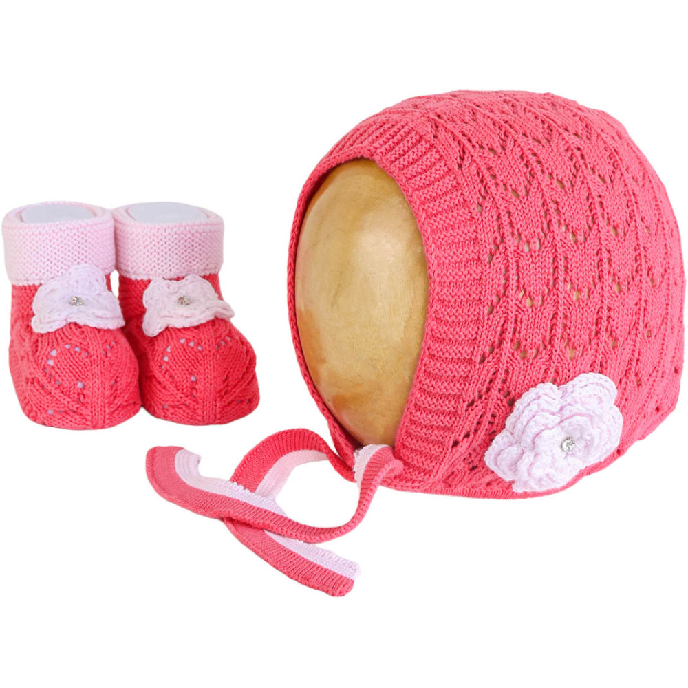 Set hat+booties