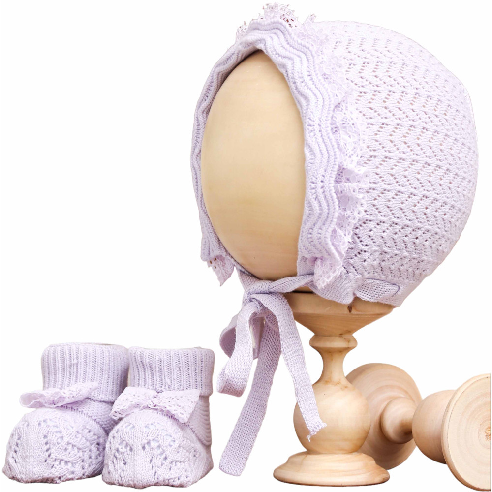 Set hat+booties