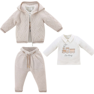 Set sweater+sweater+pants