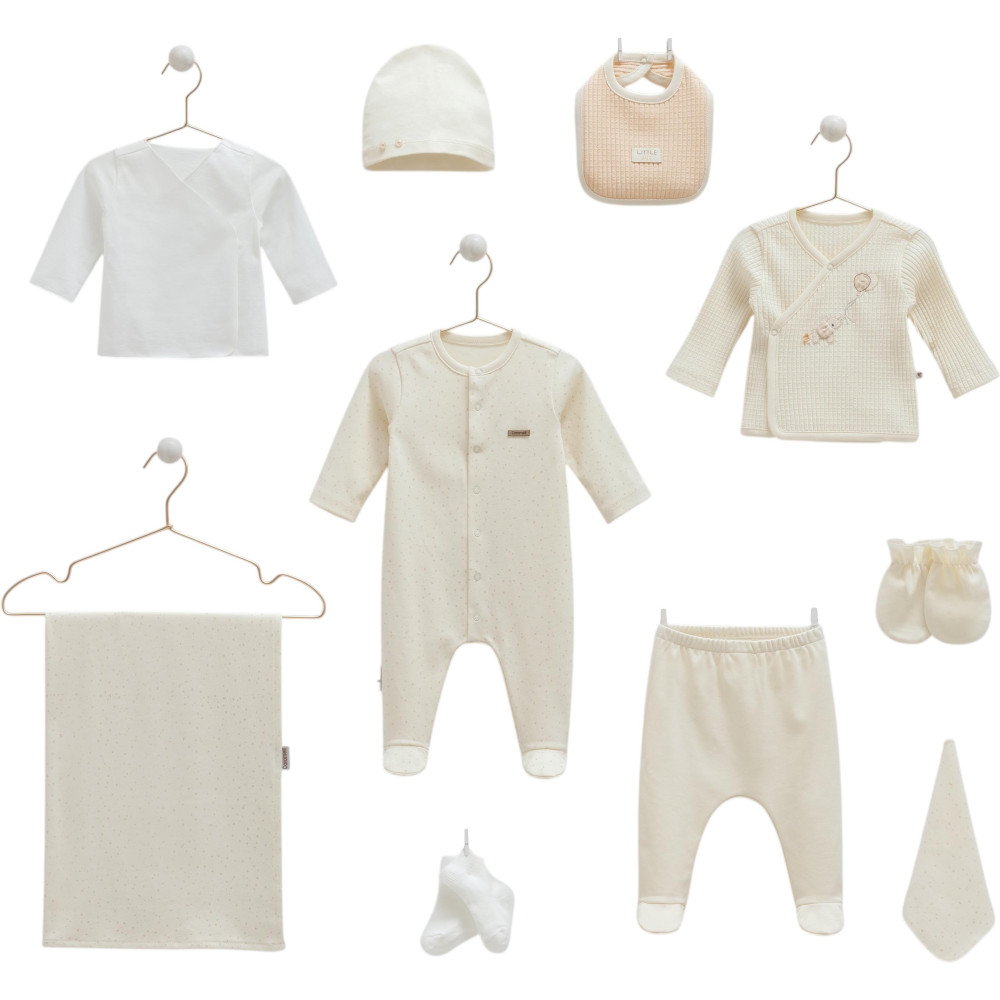 Set 10 items, series SOFT COLOUR