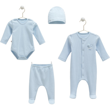 Set 4 items, series SOFT COLOUR