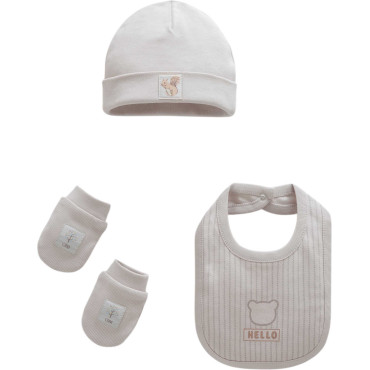 Hat+Bib+Gloves, series HELLO FOREST