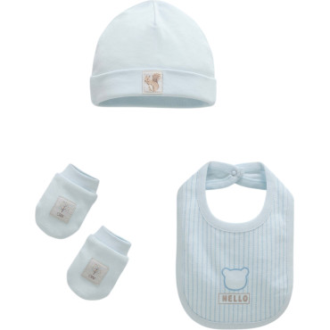 Hat+Bib+Gloves, series HELLO FOREST