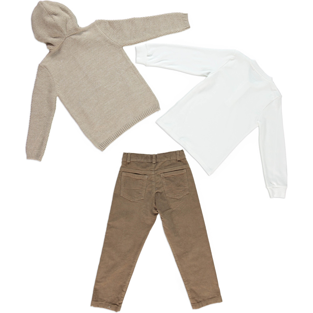 Set sweater+sweater+pants