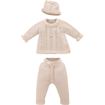 Set sweater+pants+hat