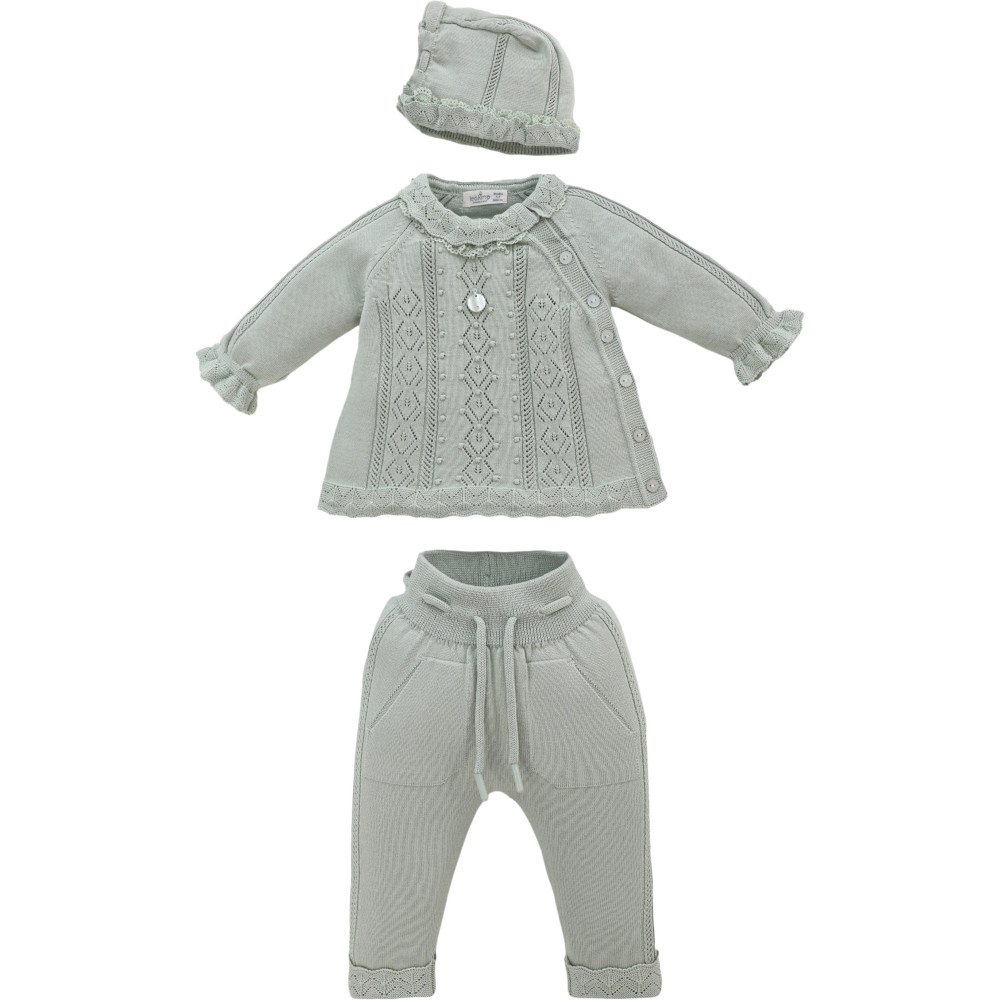 Set sweater+pants+hat