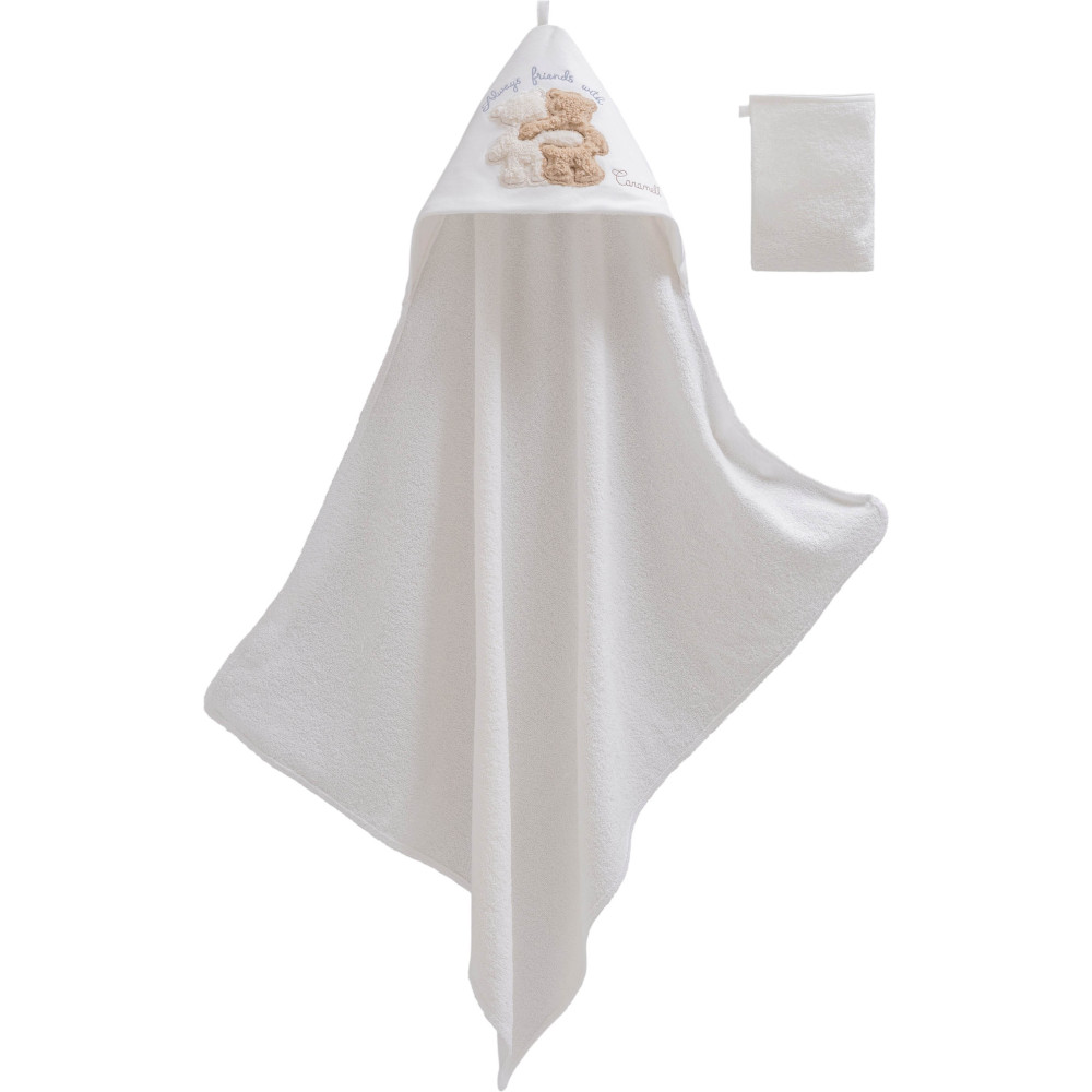Towel+washcloth, series BASIC