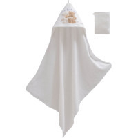 Towel+washcloth, series BASIC