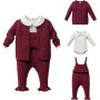 Set overalls+sweater+body