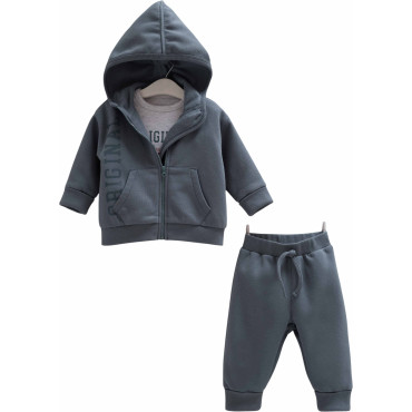 Sweatshirt + Sweatshirt + Pants Set, BASIC BOY Series