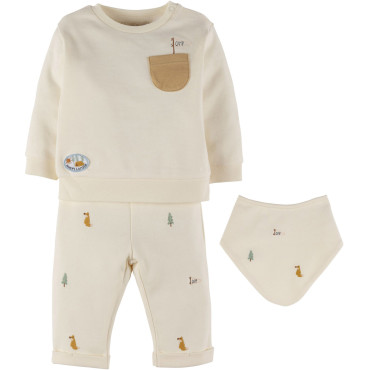 Set sweater+pants+bib