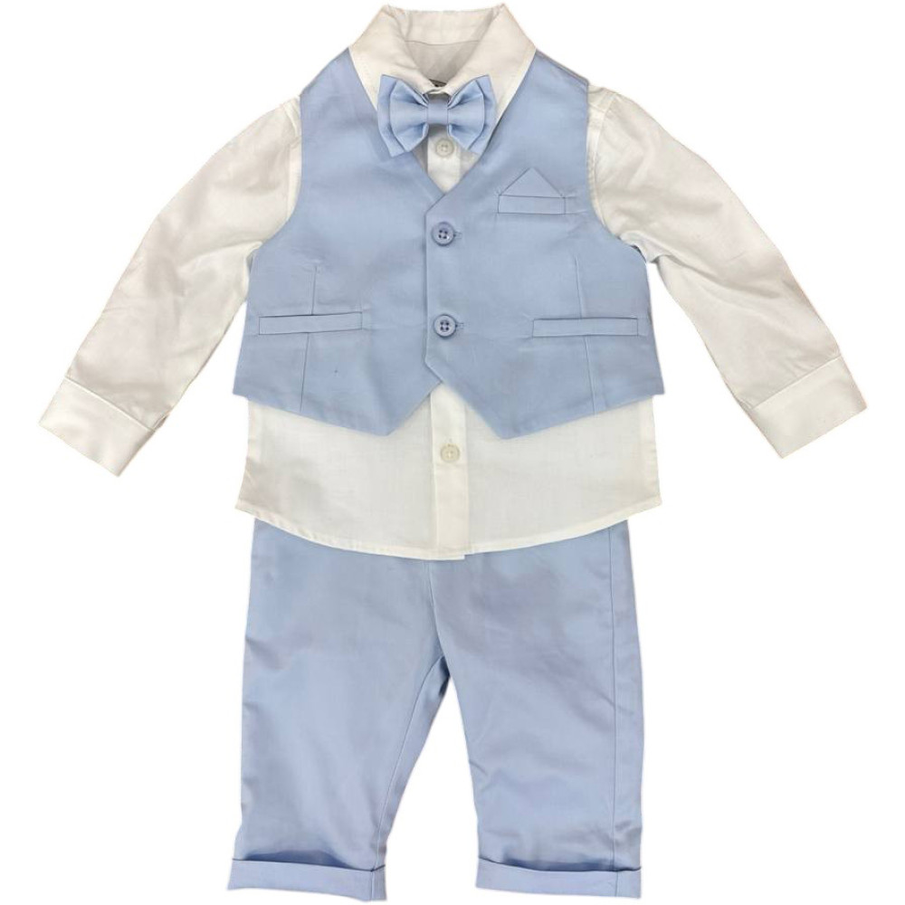 Set vest+shirt+pants