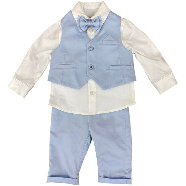 Set vest+shirt+pants