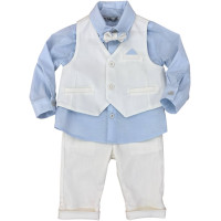 Set vest+shirt+pants