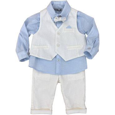 Set vest+shirt+pants