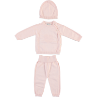 Set knitted sweater+pants+hat	