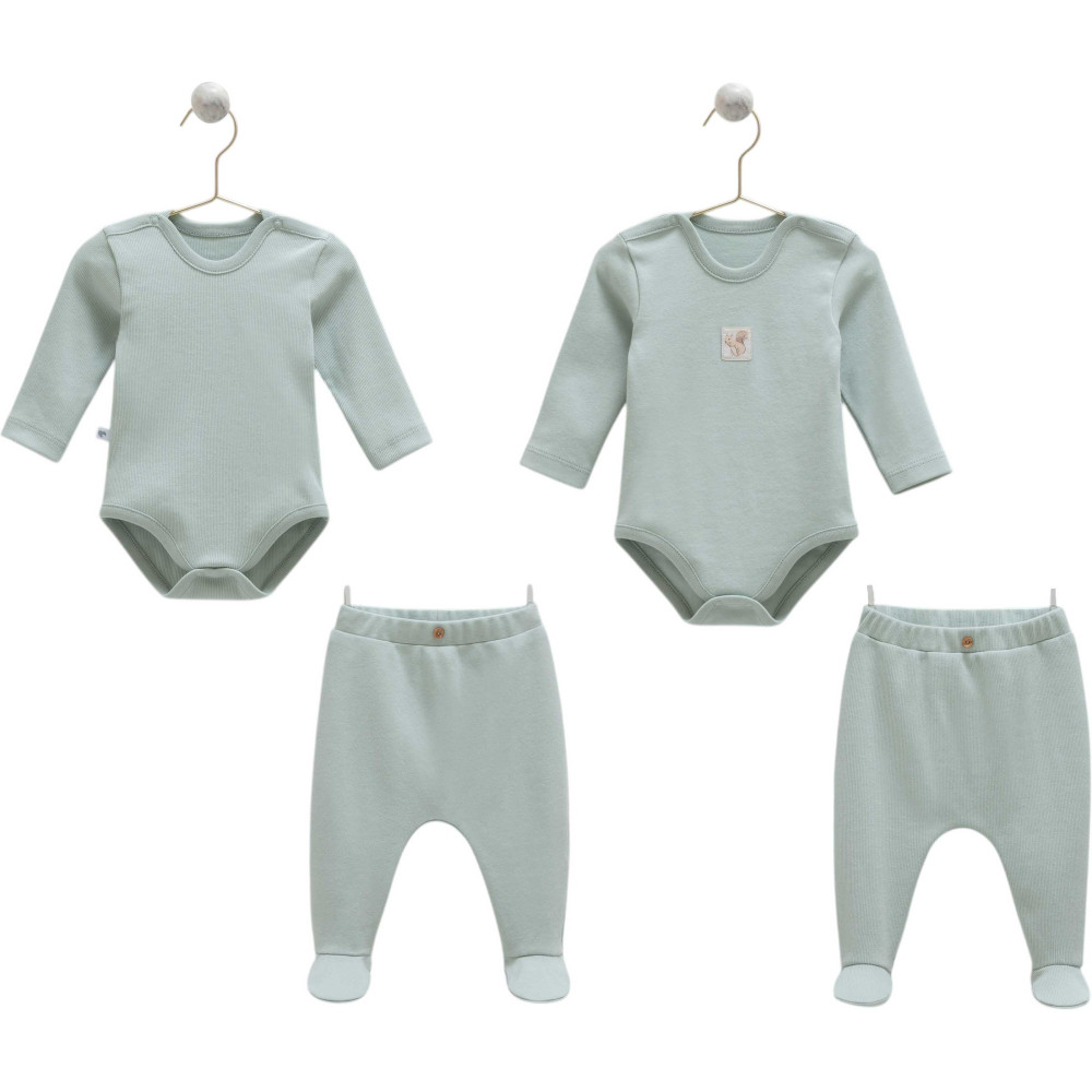 Set body+pants (pack of 2 sets), series HELLO FOREST