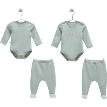 Set body+pants (pack of 2 sets), series HELLO FOREST