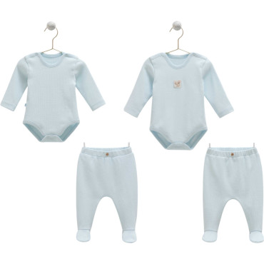 Set body+pants (pack of 2 sets), series HELLO FOREST