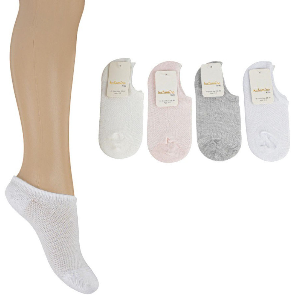 Socks no-show cotton Lacoste